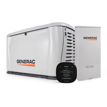 Generac 28/25kW Air-Cooled Standby Generator, 200A Transfer Switch, with ecobee