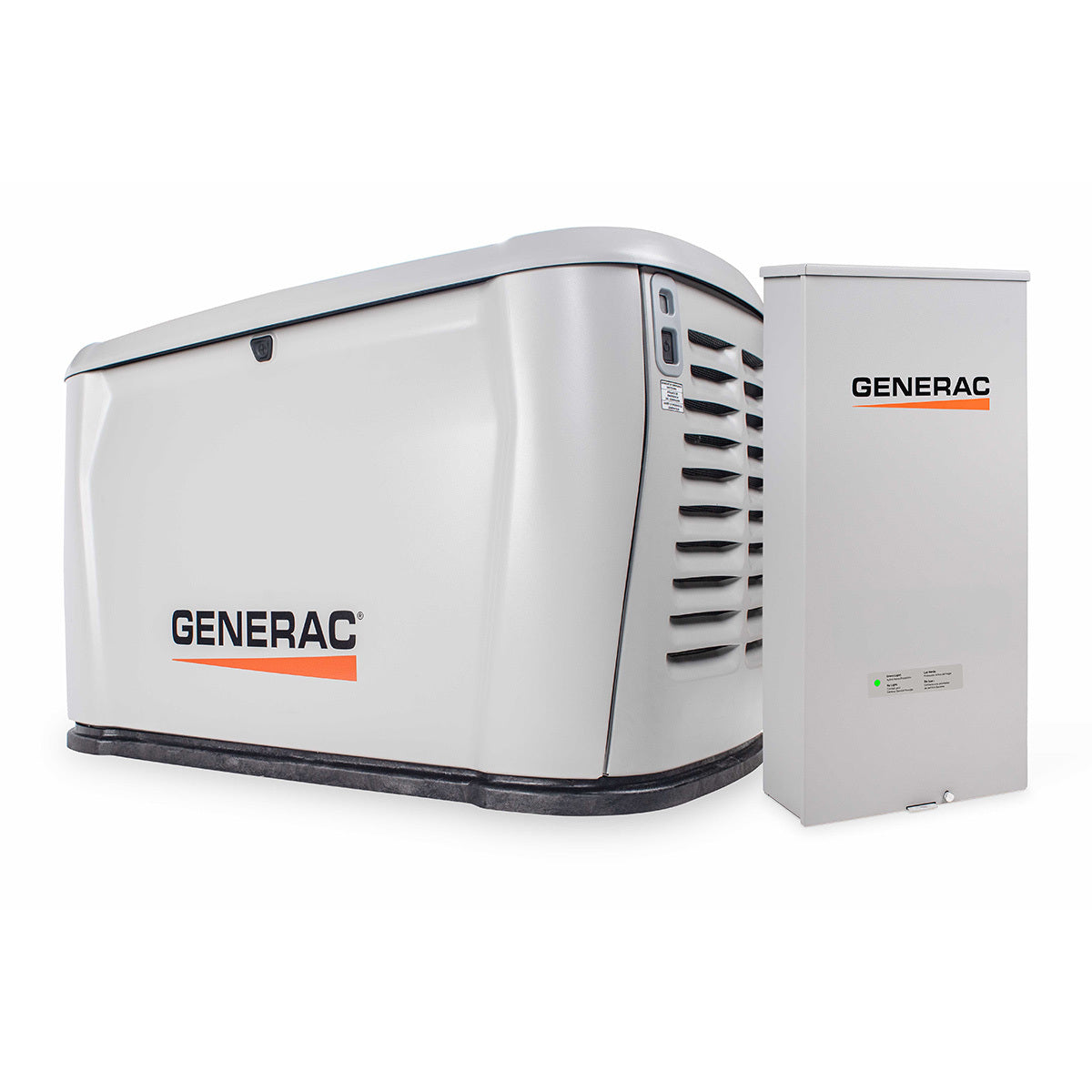 Generac 18/17kW Air-Cooled Standby Generator, 200A Transfer Switch