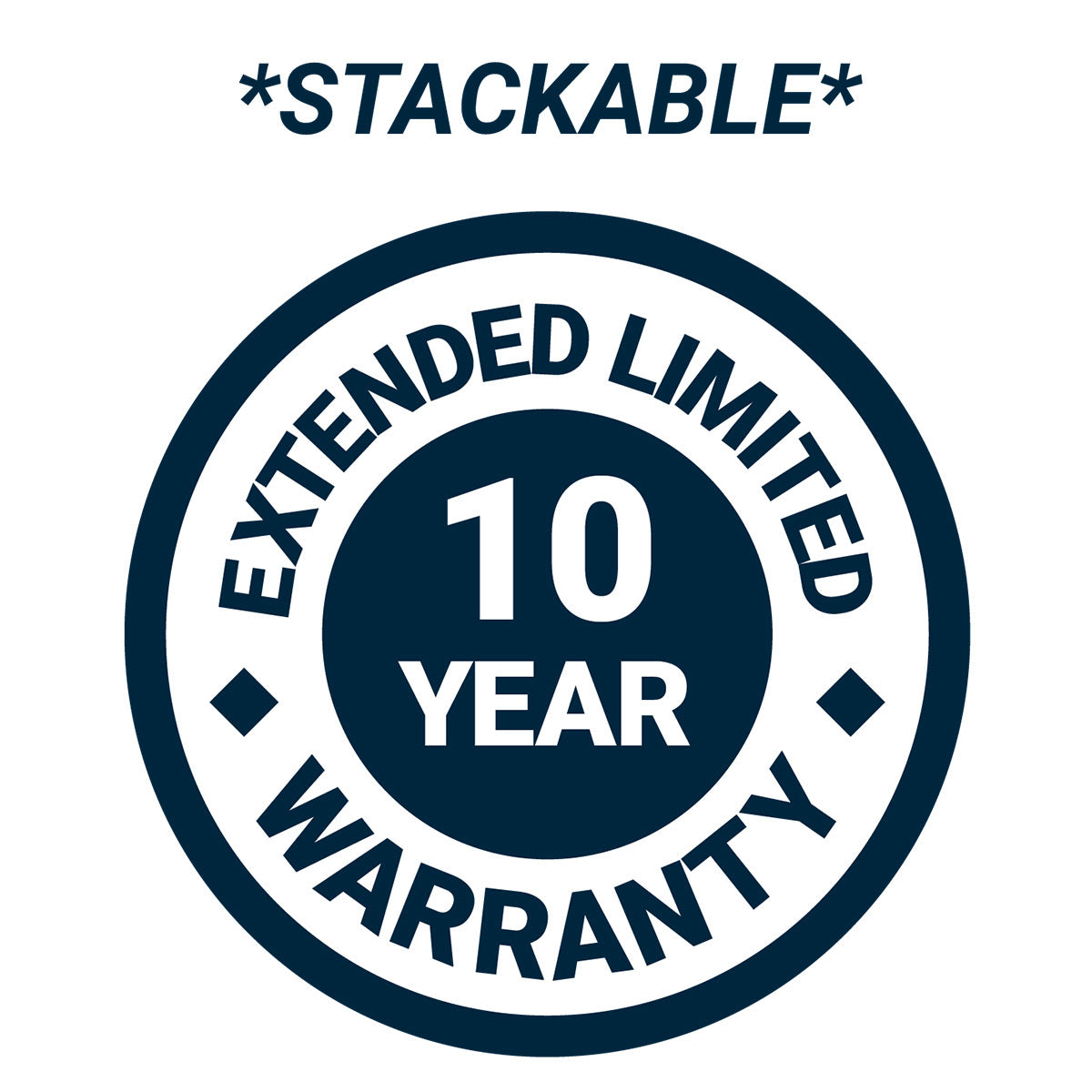 STACKABLE 10 Year Extended Limited Warranty – Air-Cooled - 3 Year Extension - Any time after 7 Year Extension