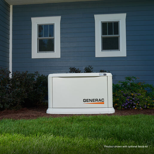 Generac 24/21kW Air-Cooled Standby Generator, Aluminum Enclosure