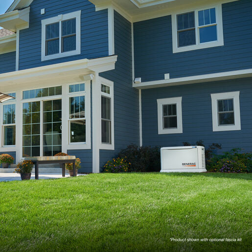 Generac 24/21kW Air-Cooled Standby Generator, Aluminum Enclosure
