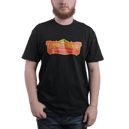 Retro Oil T-Shirt Black 3XL