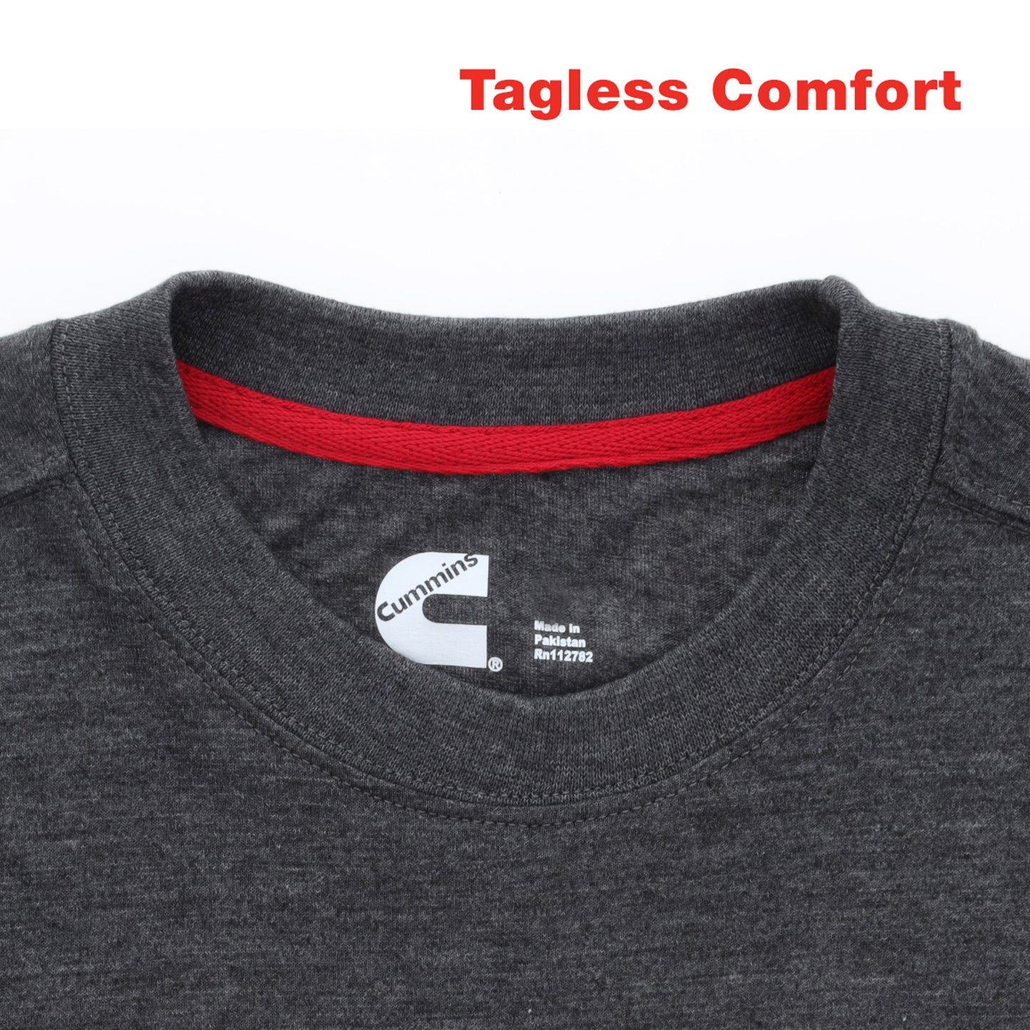 Retro Oil T-Shirt Charcoal Medium