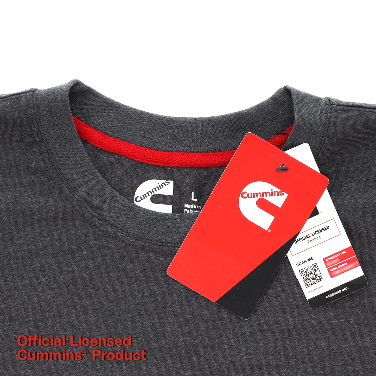 Retro Oil T-Shirt Charcoal 3XL