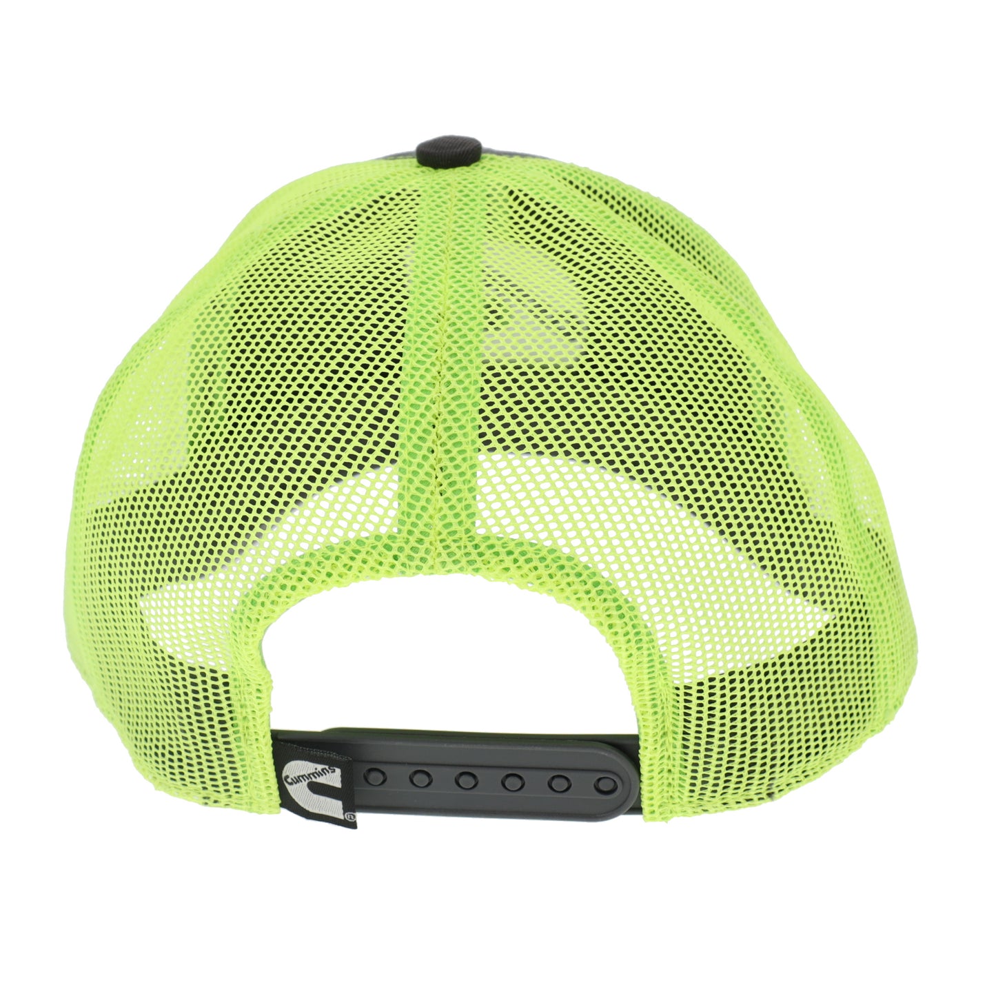 Hi-Vis Neon Mesh Back Cap Gray-Lime