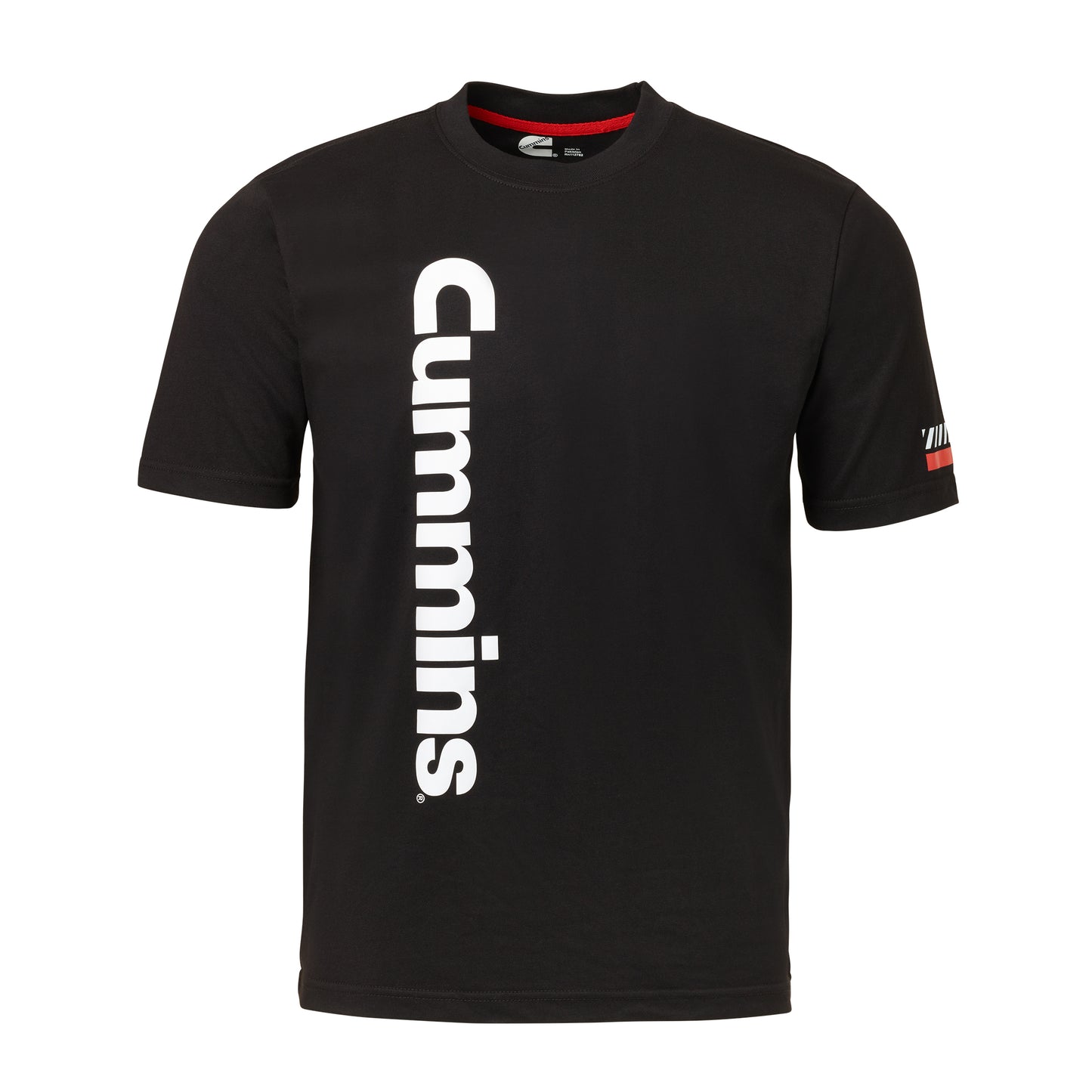 Racing Stripes T-Shirt Black 3X