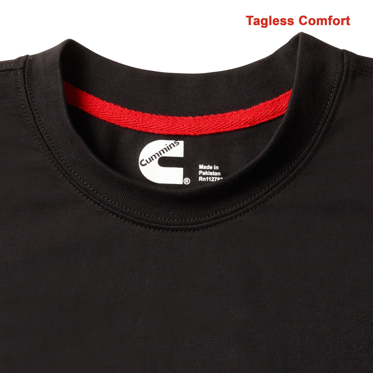 Racing Stripes T-Shirt Black 3X