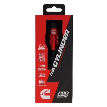 Cylinder Flashlight 1800 Lumens