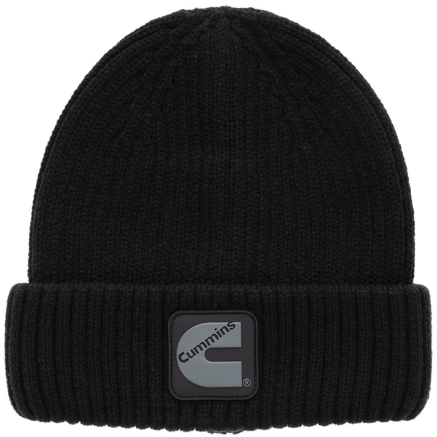 Double Cuffed Beanie Black