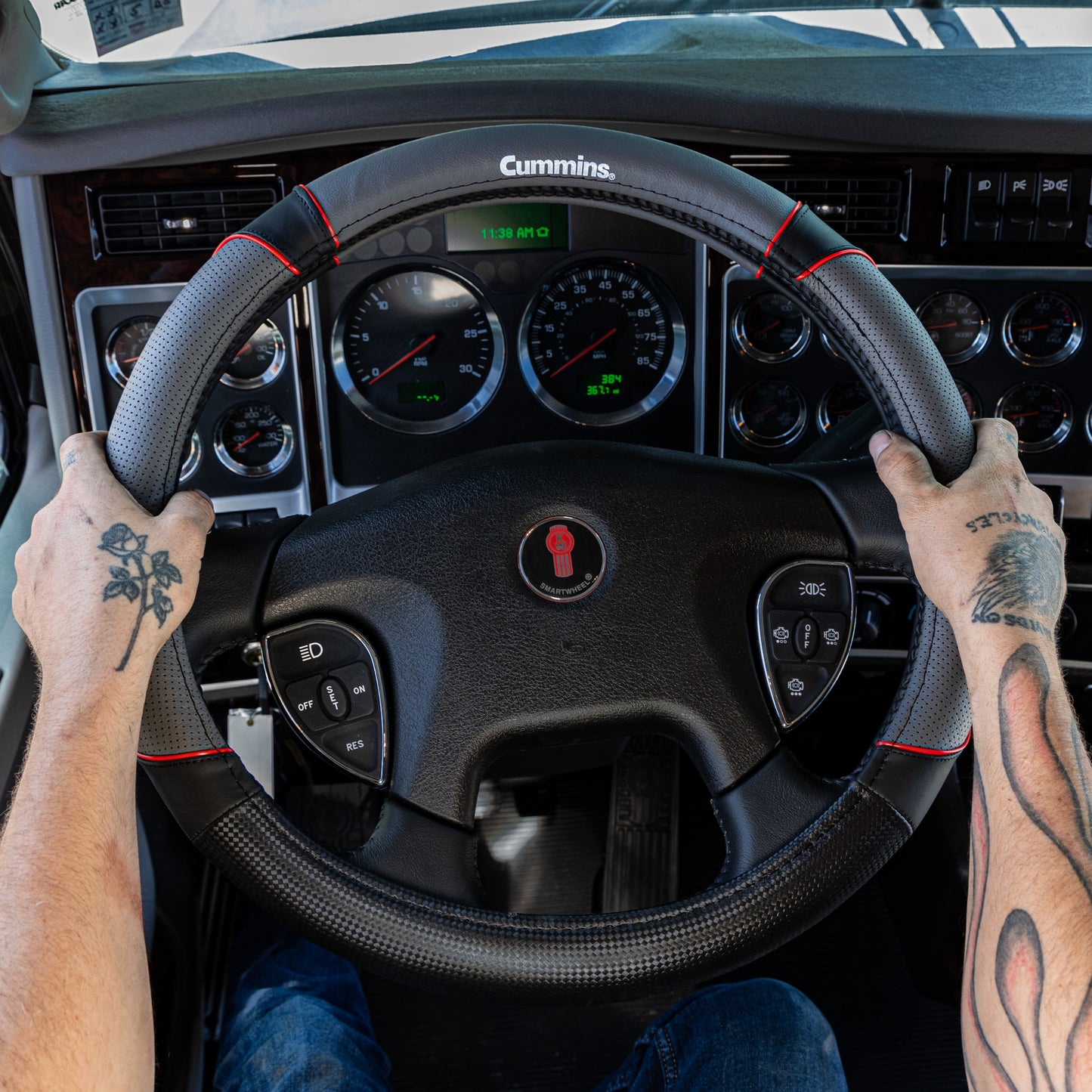 18in Steering Wheel Cover Sport