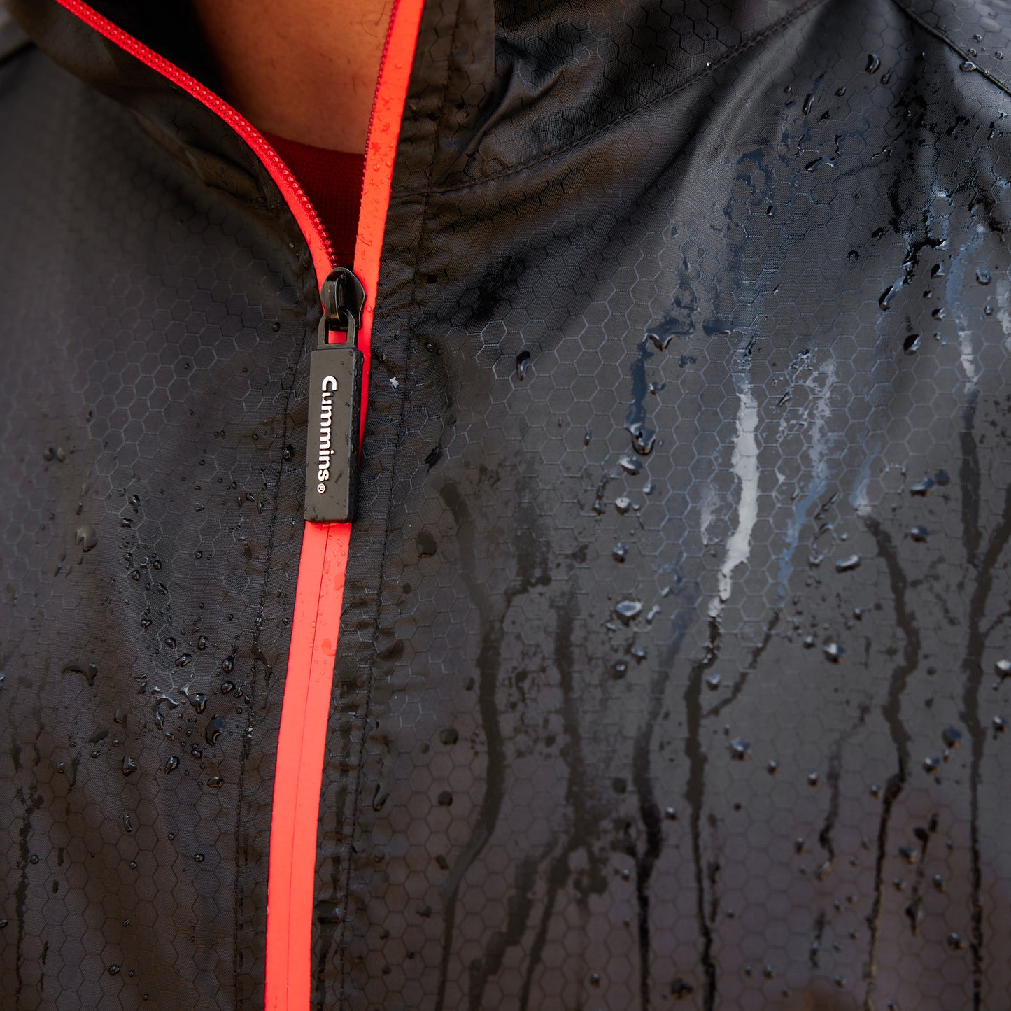 Mens Anthracite Rain Jacket XL
