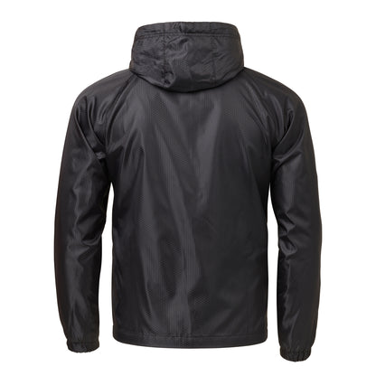 Mens Anthracite Rain Jacket Medium