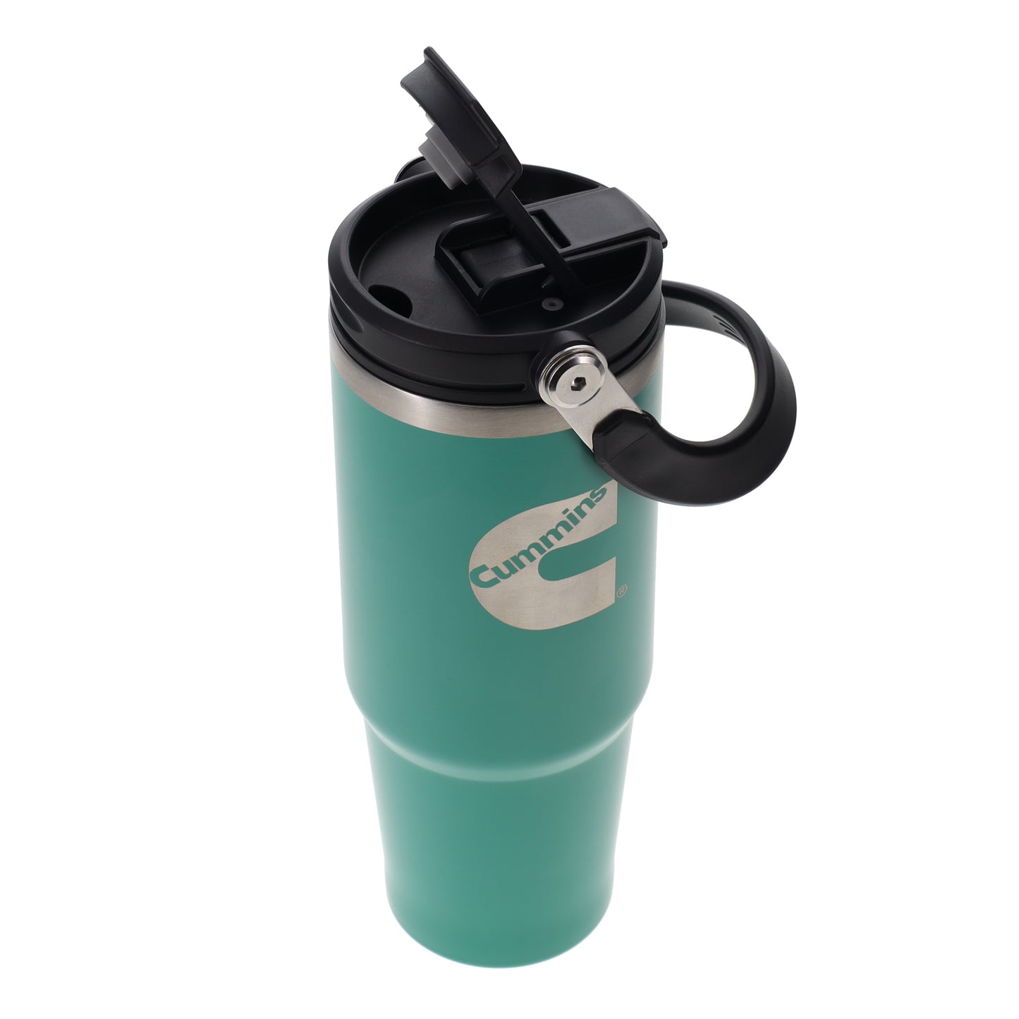 30oz 2-n-1 Stainless Steel Tumbler Green