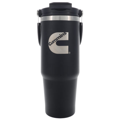 30oz 2-n-1 Stainless Steel Tumbler Black