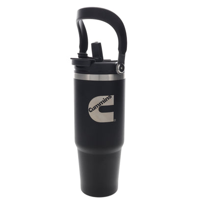 30oz 2-n-1 Stainless Steel Tumbler Black