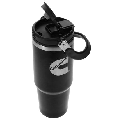 30oz 2-n-1 Stainless Steel Tumbler Black