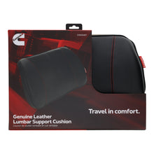Genuine Leather Lumbar Support Cushion