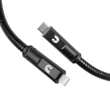 4ft Lightning to USB-C HD Steel Cable