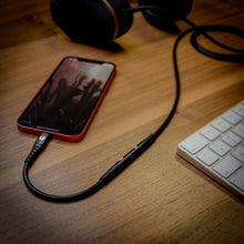 5 inch Flex Steel Lightning Aux Cable