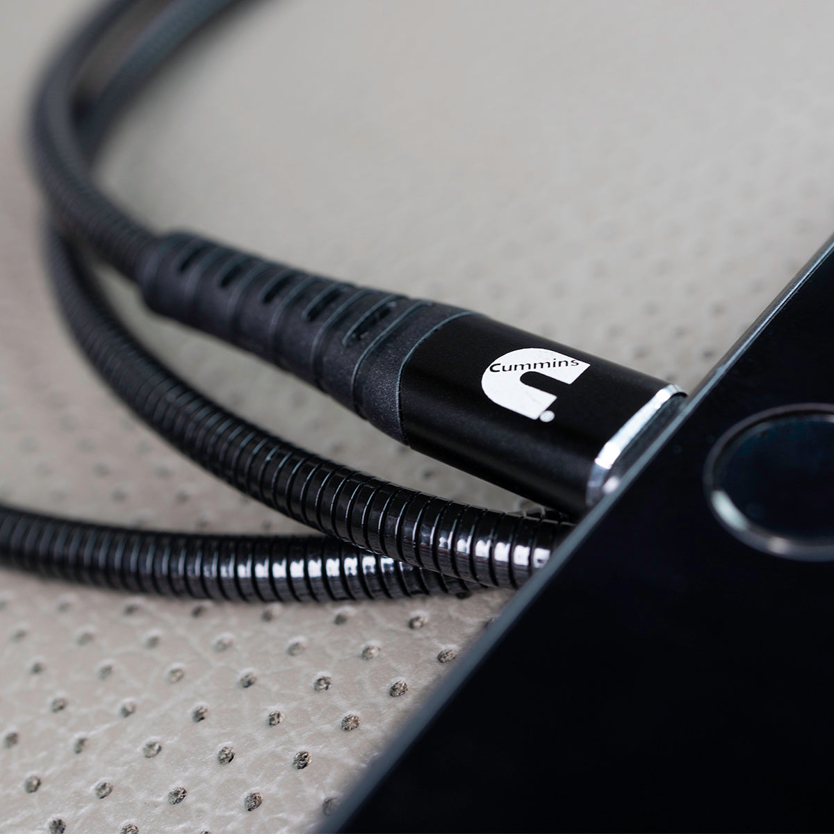 8ft Lightning to USB-C Flex Steel Cable