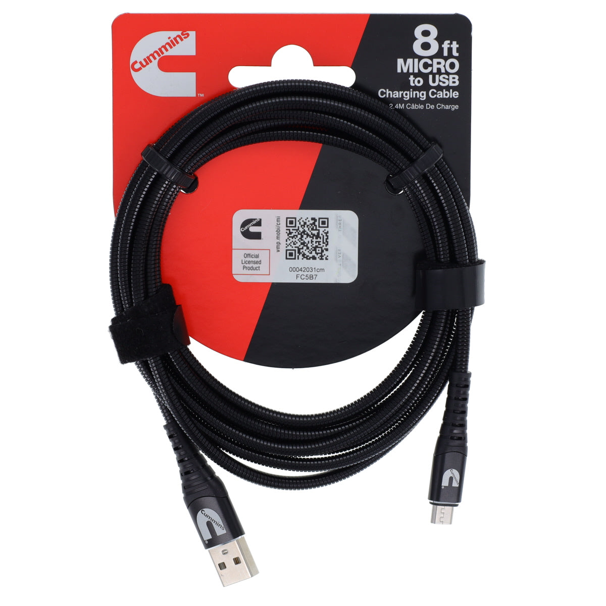 8ft Micro Flex Steel Cable