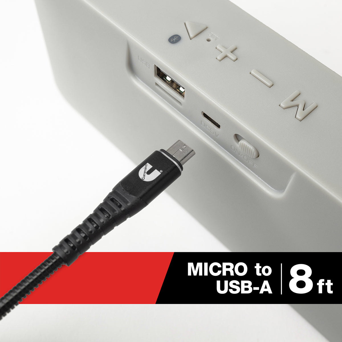 8ft Micro Flex Steel Cable