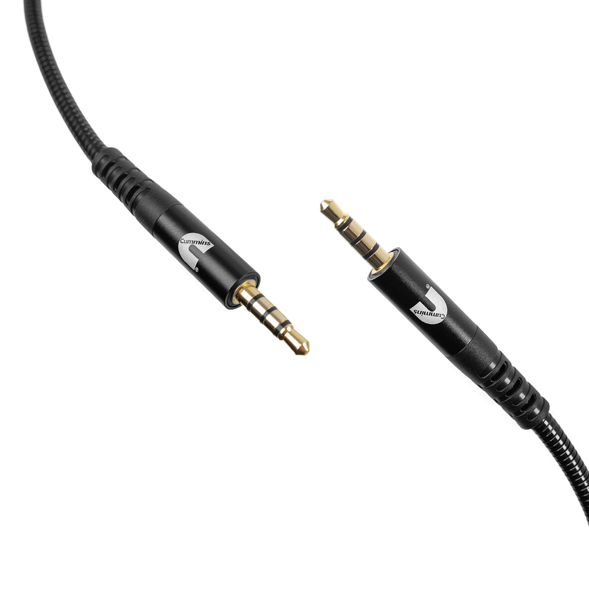 8ft Flex Steel Aux Cable