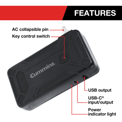 Power Bank 10000mAh Black