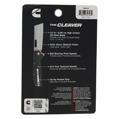 Cleaver Pocket Knife 3.5in Blade