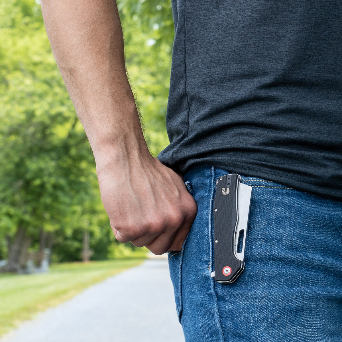 Cleaver Pocket Knife 3.5in Blade