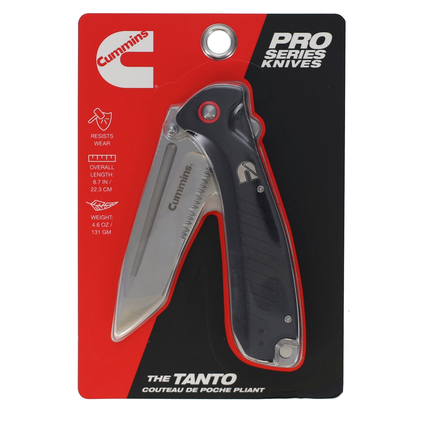 Tanto Pocket Knife 4in Blade