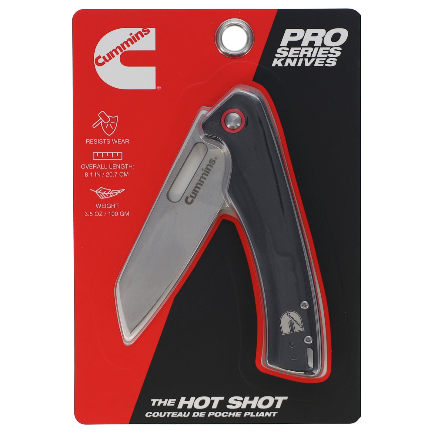 Hot Shot Pocket Knife 3.5in Blade