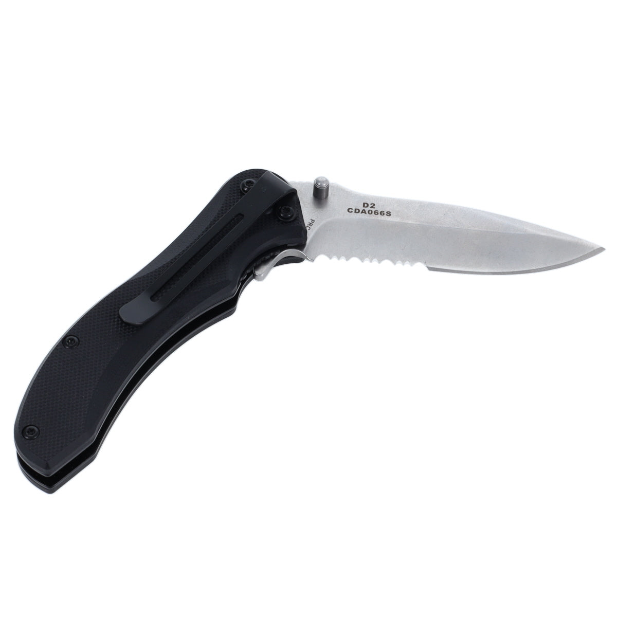Serrated Torque Pocket Knife 3in Blade