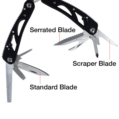 20-in-1 Multi-Tool Pocket Knife w Case