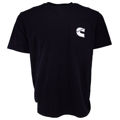 Mens SS Pocket T Shirt Black S