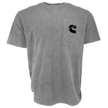 Mens SS Pocket T Shirt Heather Gray LG