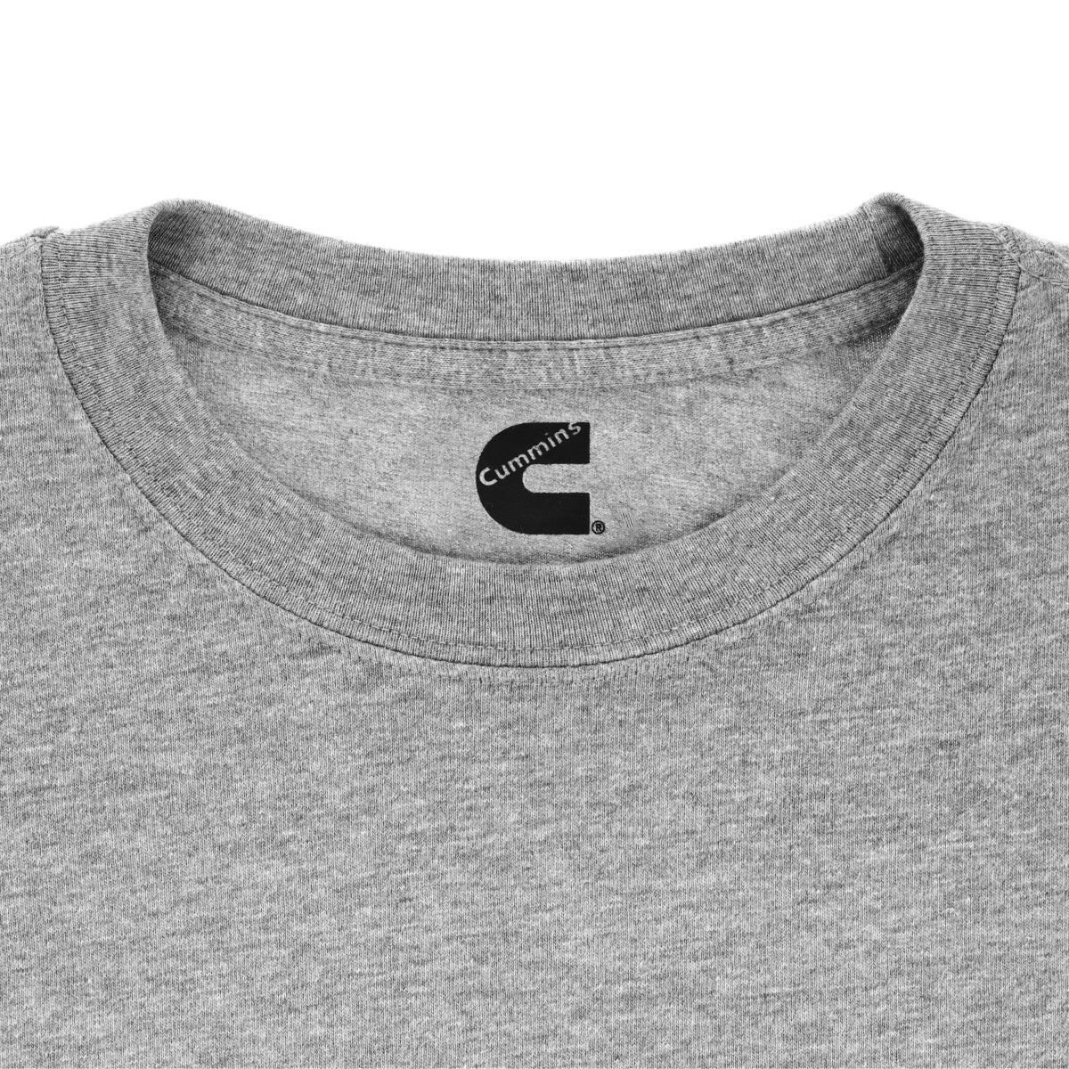 Mens SS Pocket T-Shirt Gray 4X