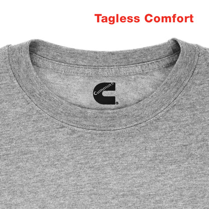 Long Sleeve Tee Mens Heather Gray XL