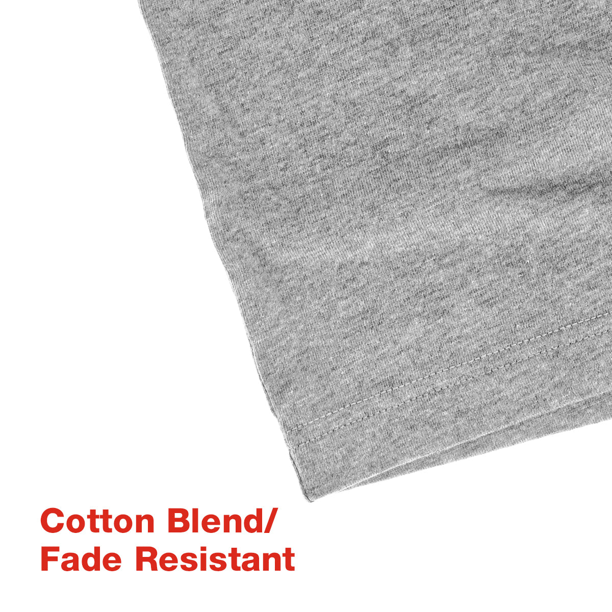 Long Sleeve Tee Mens Htr Gry 3X