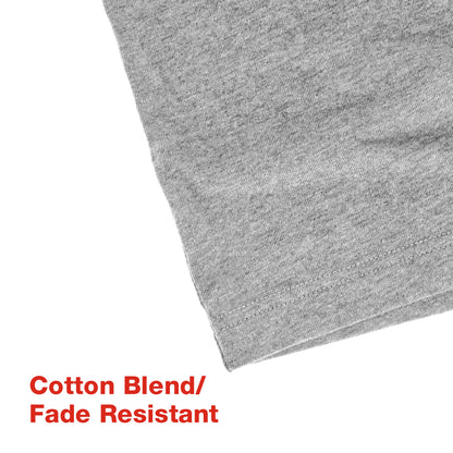 Long Sleeve Tee Mens Htr Gry 3X