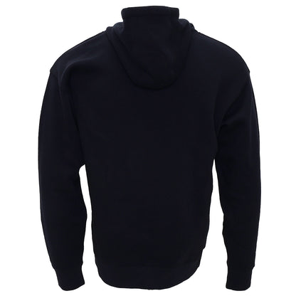 Pullover Fleece Hoodie Mens Black Sm