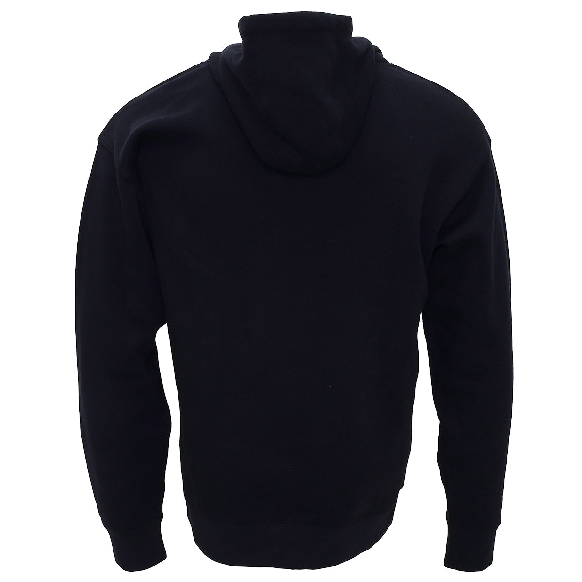 Mens Pullover Fleece Hoodie Black Med