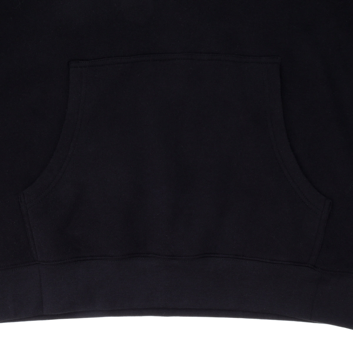Mens Pullover Fleece Hoodie Black 2X