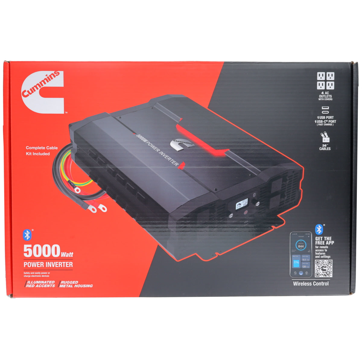 5000W Modified Sine Wave Power Inverter