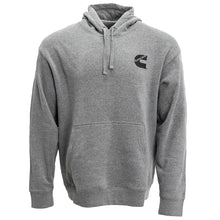 Mens Pullover Fleece Hoodie Htr Gry XL