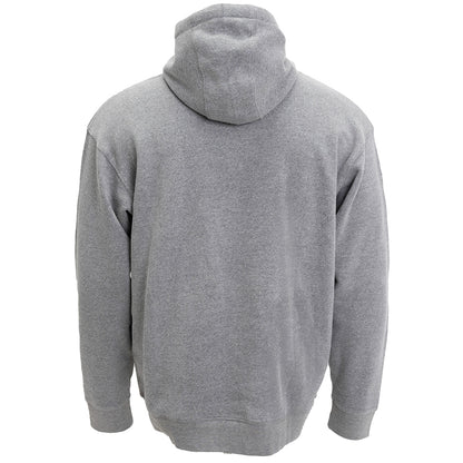 Mens Pullover Fleece Hoodie Htr Gry 2X