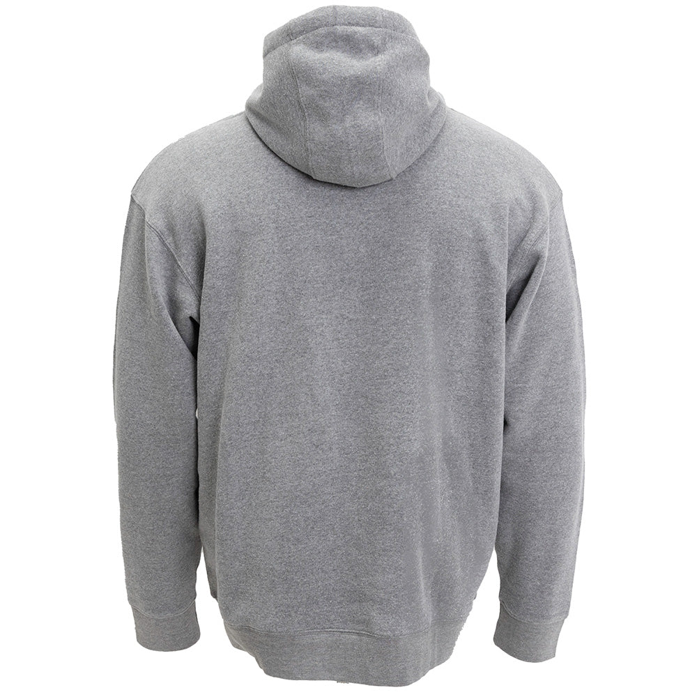 Pullover Fleece Hoodie Mens Htr Gry 4X