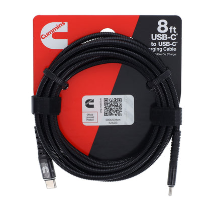 8ft USB-C to USB-C Flex Steel Cable