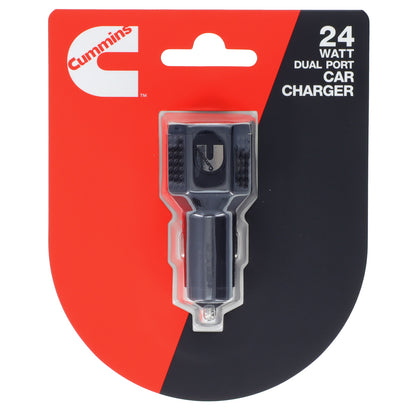 24 Watt Dual Port Car Charger