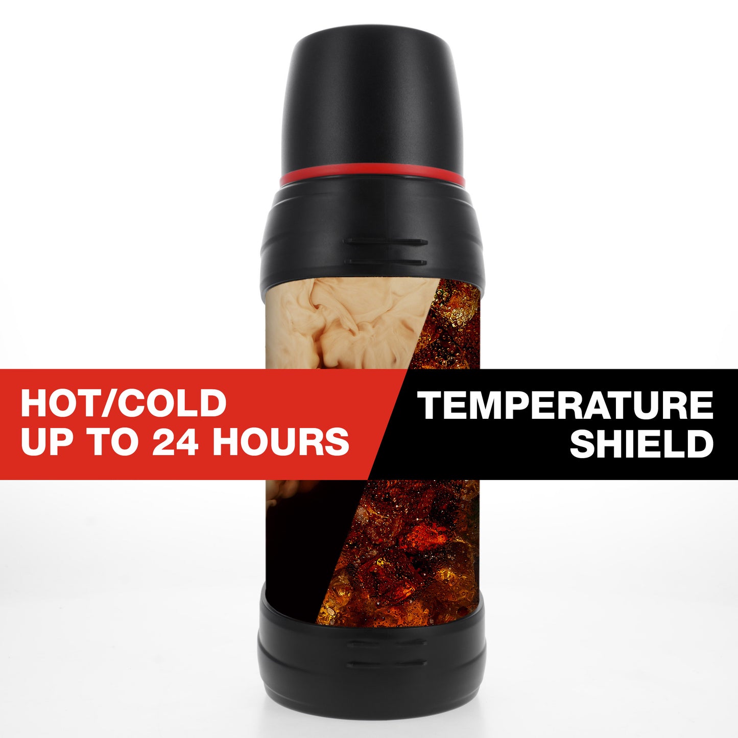 67oz Stainless Steel Bottle Black